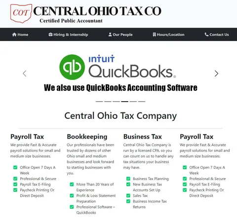 Detailed view of Ohtx Website Rewrite project